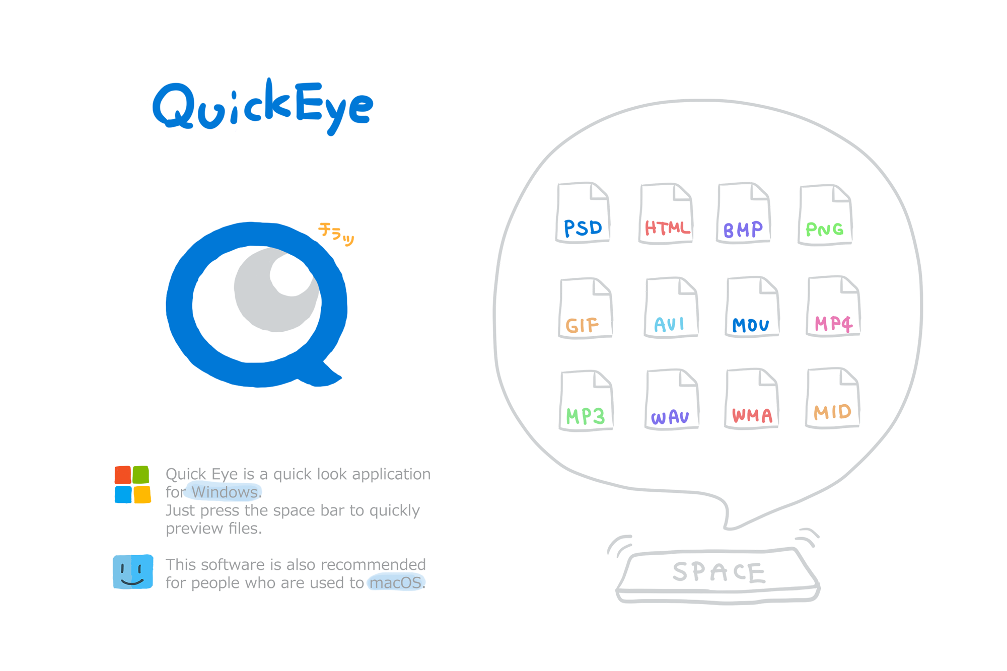 Quickly bar. Quick look для Windows. Quicklook Windows. Quick wins. Windows Eyes.